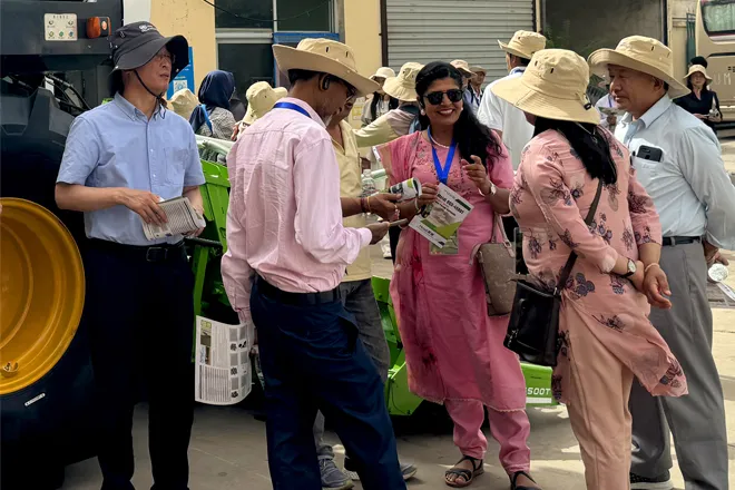 corn silage chopper machine