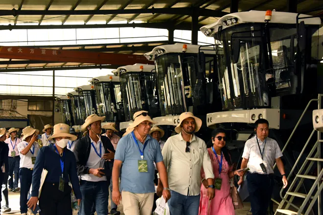 grass forage harvester